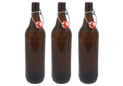 Brúnar 12x500ml Flöskur m/tappa