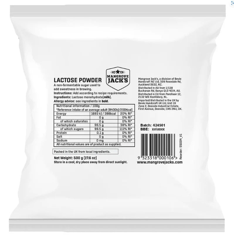 Lactose 500gr