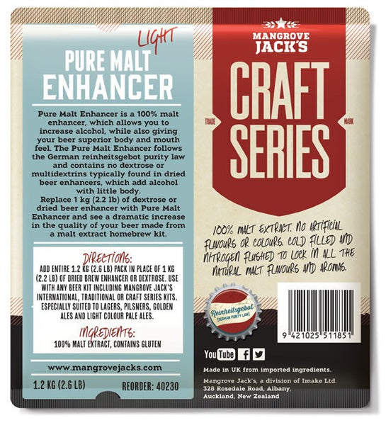 MJ Pure Malt Enhancer – 1.2 kg (Liquid Malt Extract)