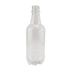 PET Plastic Beer Bottles Clear 500ml x 24