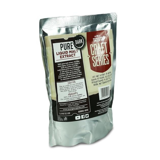 MJ Pure Malt Enhancer Dark – 1.5 kg (Dark liquid malt extract)