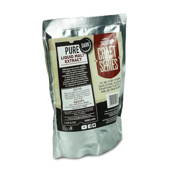 MJ Pure Malt Enhancer Dark – 1.5 kg (Dark liquid malt extract)