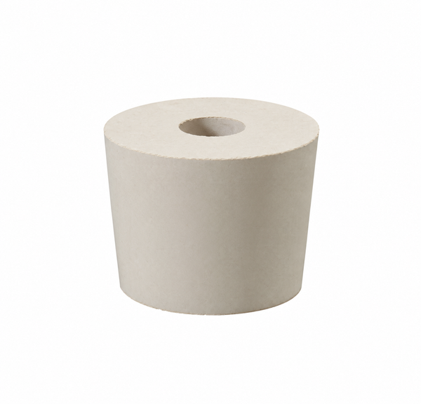 Rubber Stopper #6,5 w/ Airlock Hole