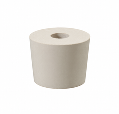 Rubber Stopper #6,5 w/ Airlock Hole