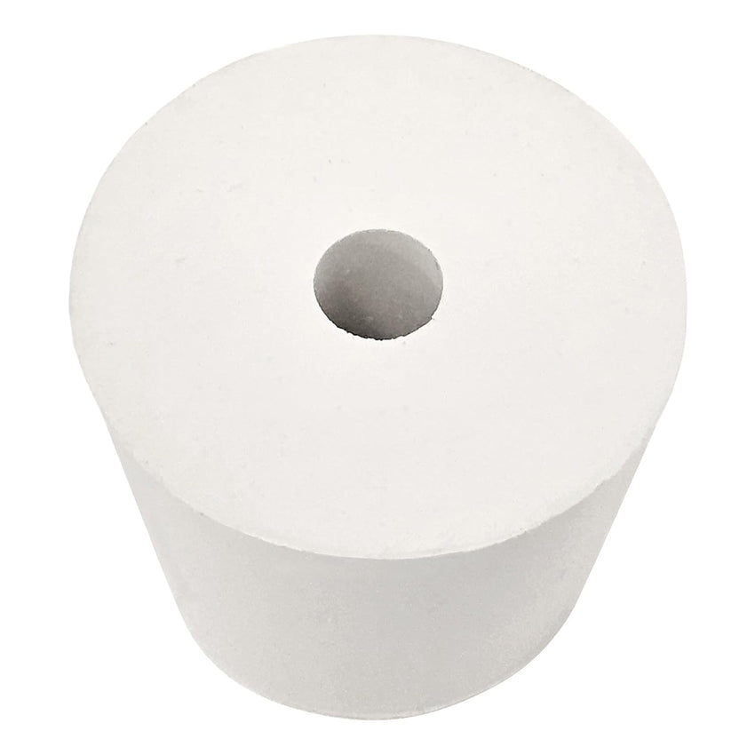 Rubber Stopper #10 w/ Airlock Hole
